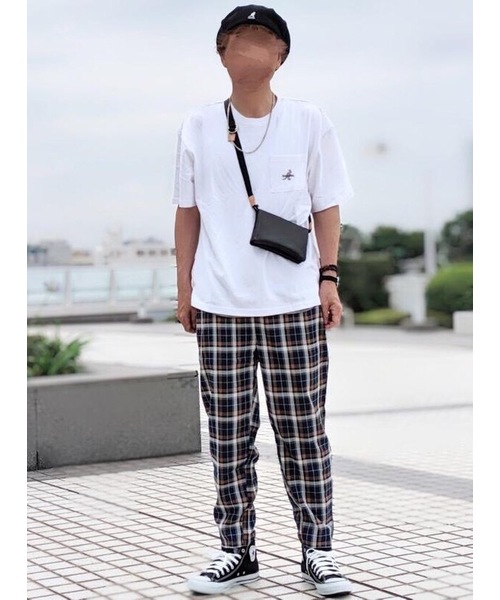 revertical(リバーティカル)の「カジュアル チェックバルーンパンツ(その他パンツ・メンズ・ブラック/ネイビー/ベージュ・M/L)」の16枚目の写真