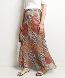 SLOBE IENA | DEVAUXプリントロングスカート◆(スカート)