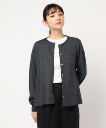 クルーネックカーディガン