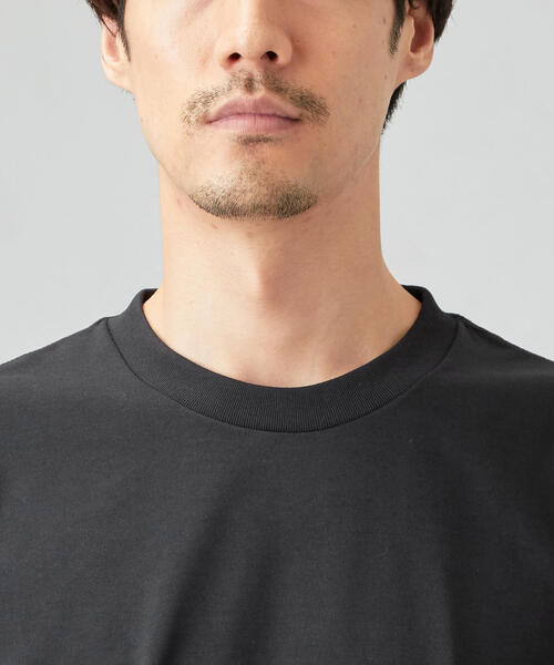 green label relaxing(グリーンレーベルリラクシング)の「MC ○ACT-DRY ヘムコードクルー SS Tシャツ <機能性生地 / 吸水速乾>(Tシャツ/カットソー・メンズ・ブラック/グレー/ホワイト・X-LARGE/SMALL/X-SMALL/MEDIUM/LARGE/XX-LARGE)」の13枚目の写真