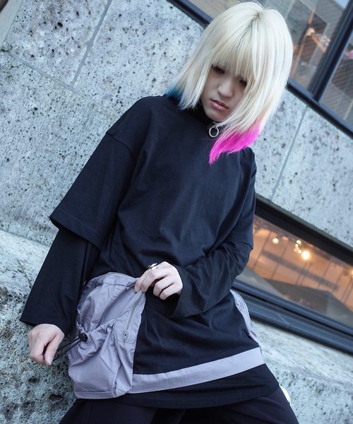 rovtski(ロフトスキー)の「【ビッグシルエット】2019SS SPIRITUAL ASST T SHIRT/スピリチュアル オーバーサイズ デザインTシャツ(Tシャツ/カットソー・レディース・カーキ/ホワイト系その他/ブラック系その他/グレー系その他/ホワイト系その他2/ブラック系その他2/コバルトブルー/グレー系その他2・FREE)」の4枚目の写真