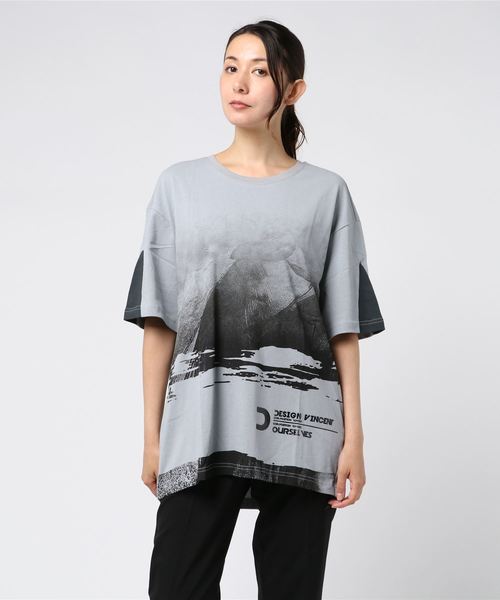 rovtski(ロフトスキー)の「【ビッグシルエット】2019SS SPIRITUAL ASST T SHIRT/スピリチュアル オーバーサイズ デザインTシャツ(Tシャツ/カットソー・レディース・カーキ/ホワイト系その他/ブラック系その他/グレー系その他/ホワイト系その他2/ブラック系その他2/コバルトブルー/グレー系その他2・FREE)」の18枚目の写真