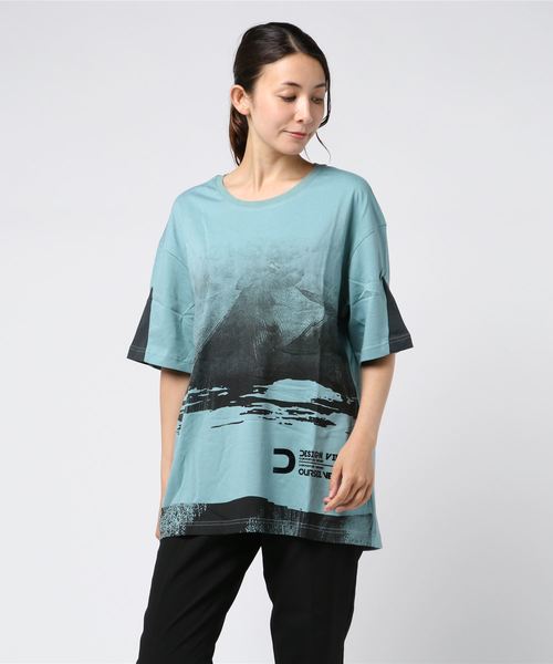 rovtski(ロフトスキー)の「【ビッグシルエット】2019SS SPIRITUAL ASST T SHIRT/スピリチュアル オーバーサイズ デザインTシャツ(Tシャツ/カットソー・レディース・カーキ/ホワイト系その他/ブラック系その他/グレー系その他/ホワイト系その他2/ブラック系その他2/コバルトブルー/グレー系その他2・FREE)」の20枚目の写真
