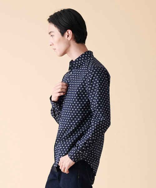 Calvin Klein Jeans（カルヴァンクラインジーンズ）の「80'S CK イメージ シャツ（シャツ/ブラウス・メンズ・ブルー系その他・S/M/L/XL）」の3枚目の写真