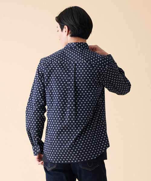 Calvin Klein Jeans（カルヴァンクラインジーンズ）の「80'S CK イメージ シャツ（シャツ/ブラウス・メンズ・ブルー系その他・S/M/L/XL）」の4枚目の写真