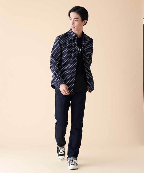 Calvin Klein Jeans（カルヴァンクラインジーンズ）の「80'S CK イメージ シャツ（シャツ/ブラウス・メンズ・ブルー系その他・S/M/L/XL）」の5枚目の写真