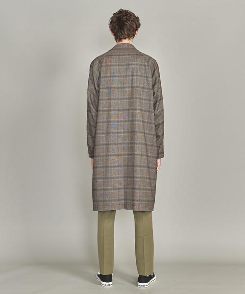 BEAUTY&YOUTH UNITED ARROWS チェックロングコート XL BEAUTY&YOUTH UNITED ARROWS チェックロングコート XL