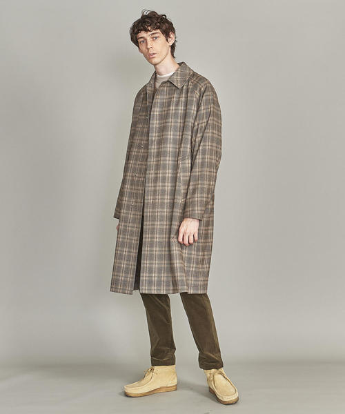 BEAUTY&YOUTH UNITED ARROWS チェックロングコート XL BEAUTY&YOUTH UNITED ARROWS チェックロングコート XL