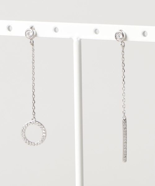 Select アクセサリー Burner セール ピアス 両耳用 14 Burner 925シルバー デザイン ピアス 両耳用 ピアス 両耳用 Burner バーナー のファッション