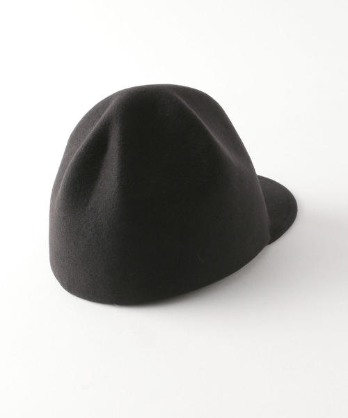 KAMILAVKA フリーサイズ ブラック キャップ ハット 帽子 Steven Alan（スティーブンアラン）の「＜KAMILAVKA＞CRUMPLED CAP