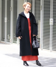 JOINT WORKS | ダブルビーバーフードコート◆(その他アウター)