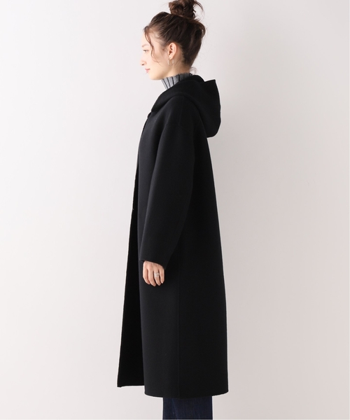 JOINT WORKS（ジョイントワークス）の「ダブルビーバーフードコート◆（その他アウター・レディース・ブラック/ベージュ・FREE）」の17枚目の写真