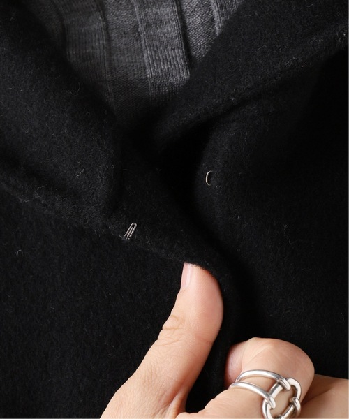 JOINT WORKS（ジョイントワークス）の「ダブルビーバーフードコート◆（その他アウター・レディース・ブラック/ベージュ・FREE）」の12枚目の写真