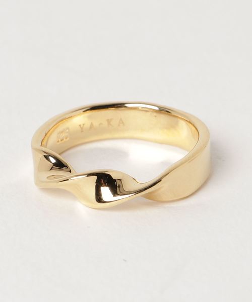 YArKA（ヤーカ）の「【YArKA/ヤーカ】silver925 1twist 4mm ring[1-2-1]/ひねり4mmリング シルバー925（リング・メンズ・シルバー/ゴールド・#13/#9/#11）」の5枚目の写真
