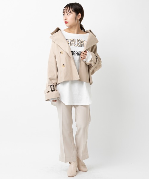 mystic（ミスティック）の「ショートトレンチ（トレンチコート）」 - WEAR