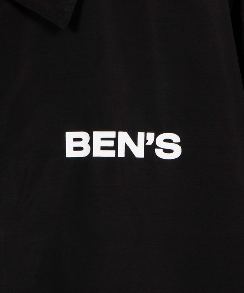 BEN DAVIS(ベンデイビス)の「WEGO/BEN DAVISロゴコーチジャケット(ブルゾン・メンズ・ブラック・LARGE/MEDIUM)」の3枚目の写真