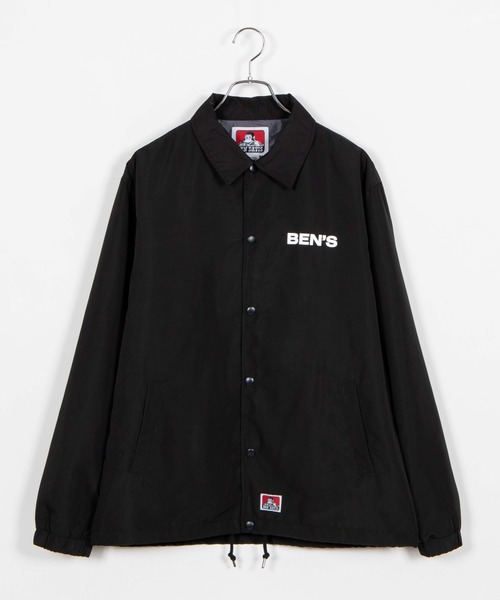 BEN DAVIS(ベンデイビス)の「WEGO/BEN DAVISロゴコーチジャケット(ブルゾン・メンズ・ブラック・LARGE/MEDIUM)」の7枚目の写真