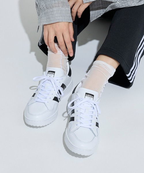 adidas（アディダス）の「チーム コート [Team Court] アディダスオリジナルス / アディダスオリジナルス adidas Originals（スニーカー・メンズ・ブラック/ホワイト×ブラック/ブラック×ブラック/ホワイト/ホワイト×グレー・25.5cm/27.5cm/29.5cm/28.0cm/23.5cm/25.0cm/27.0cm/28.5cm/24.5cm/24.0cm/29.0cm/23.0cm/26.0cm/26.5cm/30.0cm/22.5cm/22.0cm）」の21枚目の写真