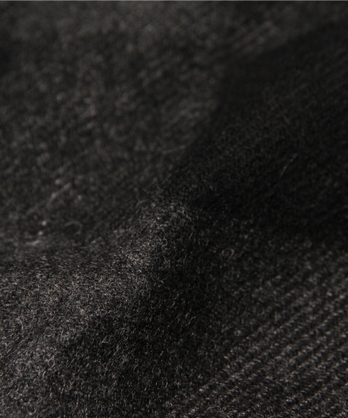 BEAMS BOY（ビームスボーイ）の「BEAMS BOY / チェック ウール リブパンツ（その他パンツ・レディース・ブラック/ネイビー・1/0）」の10枚目の写真