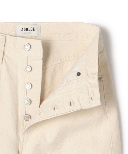 AGOLDE(エーゴールドイー)の「AGOLDE / デニムパンツ(デニムパンツ・レディース・ホワイト・23/24/25/26/27)」の7枚目の写真