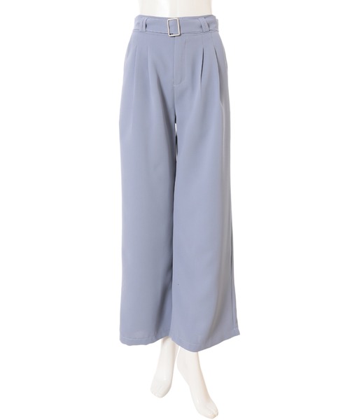 fifth(フィフス)の「ベルト付カラータックワイドパンツ(その他パンツ・レディース・ホワイト/ベージュ/ブルー・MEDIUM)」の5枚目の写真