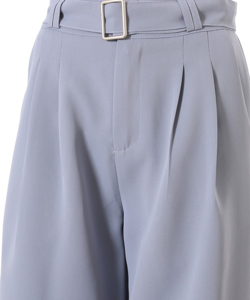 fifth(フィフス)の「ベルト付カラータックワイドパンツ(その他パンツ・レディース・ホワイト/ベージュ/ブルー・MEDIUM)」の8枚目の写真