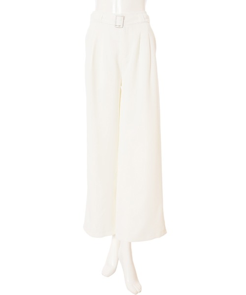 fifth(フィフス)の「ベルト付カラータックワイドパンツ(その他パンツ・レディース・ホワイト/ベージュ/ブルー・MEDIUM)」の11枚目の写真