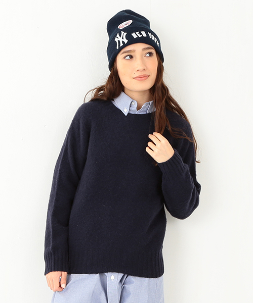 BEAMS BOY(ビームスボーイ)の「Nor’Easterly / シェトランド シャギー クルーニット 14FW(ニット/セーター・レディース・ナチュラル/ブラウン系その他/ピンク/レッド系その他/オレンジ系その他/イエロー系その他/グリーン/ブルー/ネイビー・ONE SIZE)」の5枚目の写真