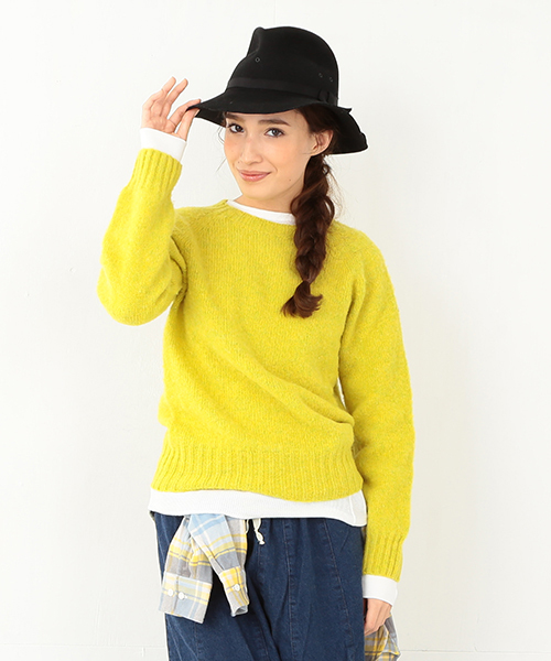 BEAMS BOY(ビームスボーイ)の「Nor’Easterly / シェトランド シャギー クルーニット 14FW(ニット/セーター・レディース・ナチュラル/ブラウン系その他/ピンク/レッド系その他/オレンジ系その他/イエロー系その他/グリーン/ブルー/ネイビー・ONE SIZE)」の7枚目の写真