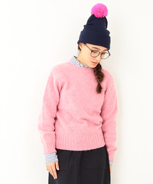 BEAMS BOY | Nor’Easterly / シェトランド シャギー クルーニット 14FW(ニット/セーター)