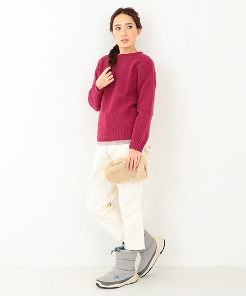 BEAMS BOY(ビームスボーイ)の「Nor’Easterly / シェトランド シャギー クルーニット 14FW(ニット/セーター・レディース・ナチュラル/ブラウン系その他/ピンク/レッド系その他/オレンジ系その他/イエロー系その他/グリーン/ブルー/ネイビー・ONE SIZE)」の19枚目の写真