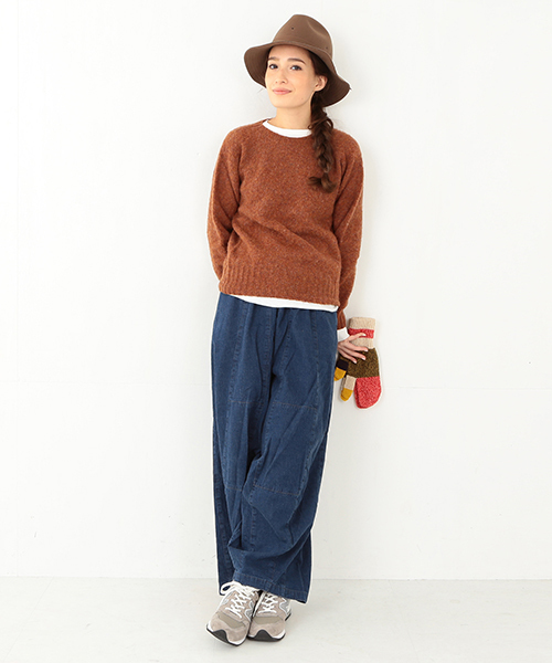 BEAMS BOY(ビームスボーイ)の「Nor’Easterly / シェトランド シャギー クルーニット 14FW(ニット/セーター・レディース・ナチュラル/ブラウン系その他/ピンク/レッド系その他/オレンジ系その他/イエロー系その他/グリーン/ブルー/ネイビー・ONE SIZE)」の20枚目の写真