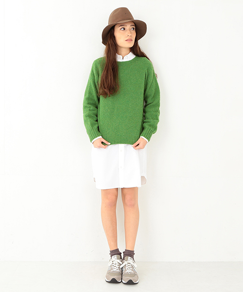 BEAMS BOY(ビームスボーイ)の「Nor’Easterly / シェトランド シャギー クルーニット 14FW(ニット/セーター・レディース・ナチュラル/ブラウン系その他/ピンク/レッド系その他/オレンジ系その他/イエロー系その他/グリーン/ブルー/ネイビー・ONE SIZE)」の22枚目の写真