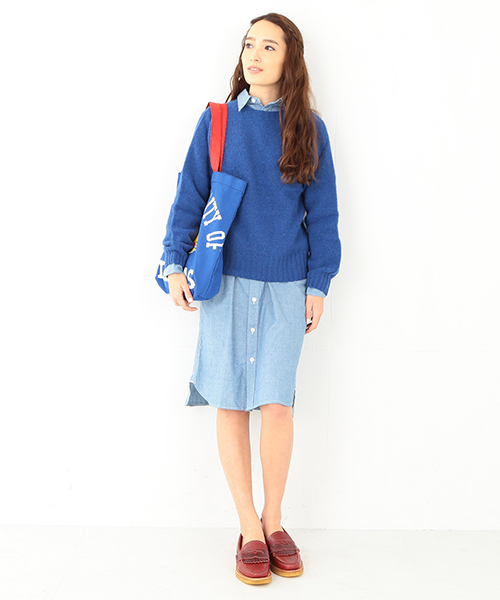 BEAMS BOY(ビームスボーイ)の「Nor’Easterly / シェトランド シャギー クルーニット 14FW(ニット/セーター・レディース・ナチュラル/ブラウン系その他/ピンク/レッド系その他/オレンジ系その他/イエロー系その他/グリーン/ブルー/ネイビー・ONE SIZE)」の12枚目の写真