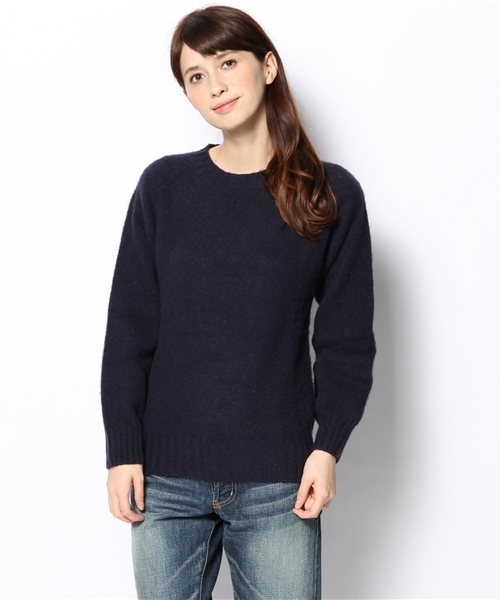 BEAMS BOY(ビームスボーイ)の「Nor’Easterly / シェトランド シャギー クルーニット 14FW(ニット/セーター・レディース・ナチュラル/ブラウン系その他/ピンク/レッド系その他/オレンジ系その他/イエロー系その他/グリーン/ブルー/ネイビー・ONE SIZE)」の14枚目の写真