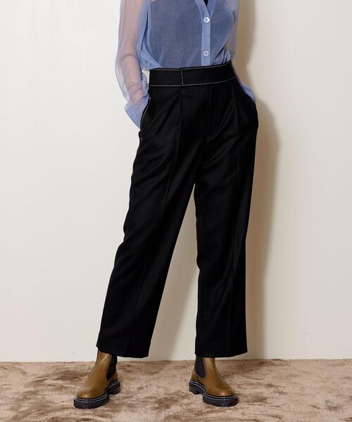 AEWEN MATOPH（イウエン マトフ）の「＜AEWEN MATOPH（イウエン マトフ）＞W/P ステッチ パンツ（その他パンツ・レディース・ベージュ/ブラック/オレンジ系その他・38/36/34）」の6枚目の写真