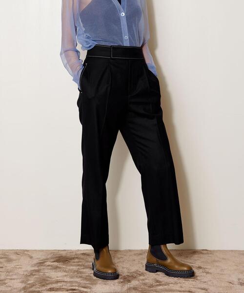 AEWEN MATOPH（イウエン マトフ）の「＜AEWEN MATOPH（イウエン マトフ）＞W/P ステッチ パンツ（その他パンツ・レディース・ベージュ/ブラック/オレンジ系その他・38/36/34）」の11枚目の写真