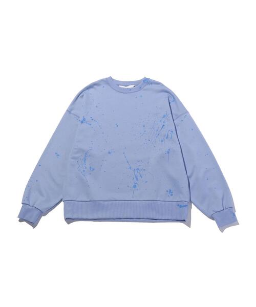 即完売！ 癒せる wonderland × 417 ペイントスウェット 