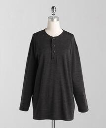 LOEFF（ロエフ）の「＜LOEFF（ロエフ）＞ SFT ヘンリーネック カットソー◆（Tシャツ/カットソー・レディース）」