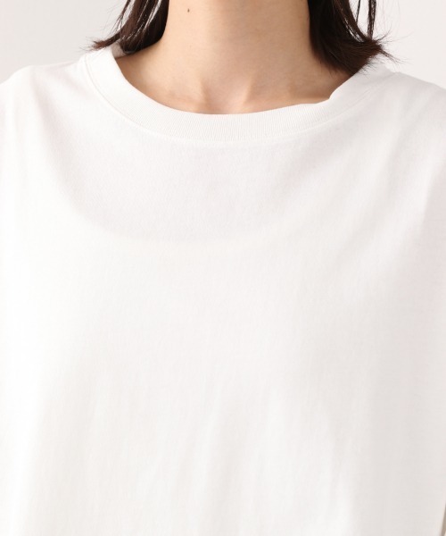 LOWRYS FARM(ローリーズファーム)の「USAアソートヘムロンT/LS 894817(Tシャツ/カットソー・レディース・ブラック/ホワイト/カーキ・MEDIUM/LARGE)」の7枚目の写真