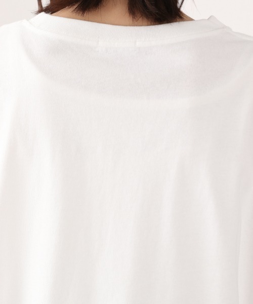 LOWRYS FARM(ローリーズファーム)の「USAアソートヘムロンT/LS 894817(Tシャツ/カットソー・レディース・ブラック/ホワイト/カーキ・MEDIUM/LARGE)」の11枚目の写真