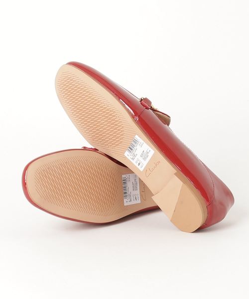 ClarksPure2 Loafer / ピュア2ローファー レッドパテント24 ClarksPure2 Loafer / ピュア2ローファー レッドパテント24
