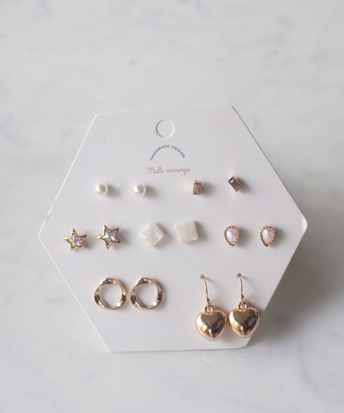 Port（ポート）の「ニュアンスストーン/パール セットピアス（ピアス（両耳用）・レディース・シルバー/ゴールド/シルバー系その他/ゴールド系その他/シルバー系その他2/シルバー系その他3/シルバー系その他4/ゴールド系その他2/ゴールド系その他3/ゴールド系その他4/ゴールド系その他5/ゴールド系その他6/シルバー系その他5/シルバー系その他6/ゴールド系その他7・FREE）」の12枚目の写真