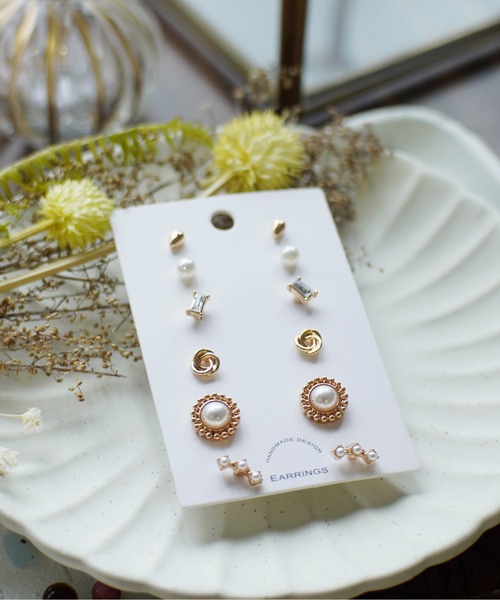 Port（ポート）の「ニュアンスストーン/パール セットピアス（ピアス（両耳用）・レディース・シルバー/ゴールド/シルバー系その他/ゴールド系その他/シルバー系その他2/シルバー系その他3/シルバー系その他4/ゴールド系その他2/ゴールド系その他3/ゴールド系その他4/ゴールド系その他5/ゴールド系その他6/シルバー系その他5/シルバー系その他6/ゴールド系その他7・FREE）」の15枚目の写真