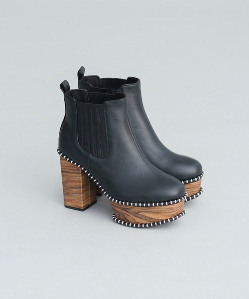 prose verse（プロズヴェール）の「ウッドソールサイドゴアブーツ  