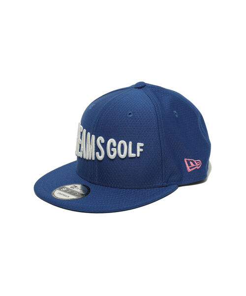 木梨サイクル　GOLF　ゴルフ　ロードバイク　 ニューエラ　ビームス　BEAMS NEW ERA × BEAMS GOLF / 別注 9FIFTY メッシュ フラットバイザー