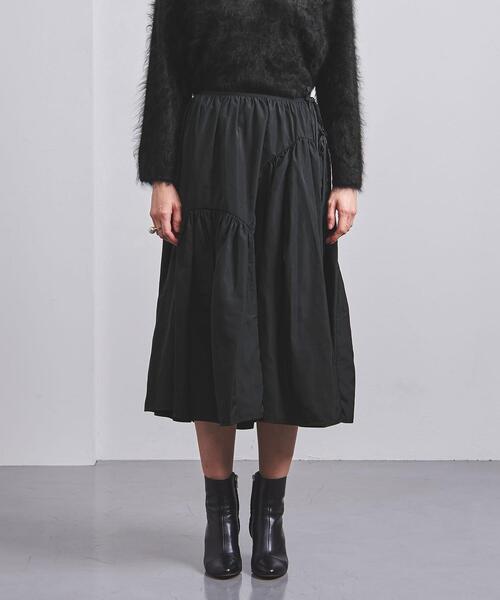 美品【Cecilie bahnsen】MALIKAギャザーフレアスカート UNITED ARROWS（ユナイテッドアローズ）の「＜CECILE BAHNSEN