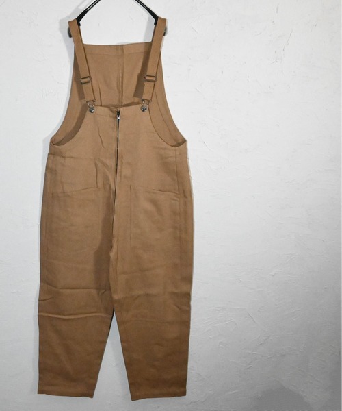 Burner（バーナー）の「【BURNER SELECT】ツイルオーバーオール（サロペット/オーバーオール・メンズ・ホワイト/ブラック/ベージュ/カーキ・L/M）」の3枚目の写真
