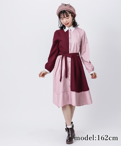 レディースウェア appp quaranciel セットアップ quaranciel:「洗濯機可能」ポケット シャツ