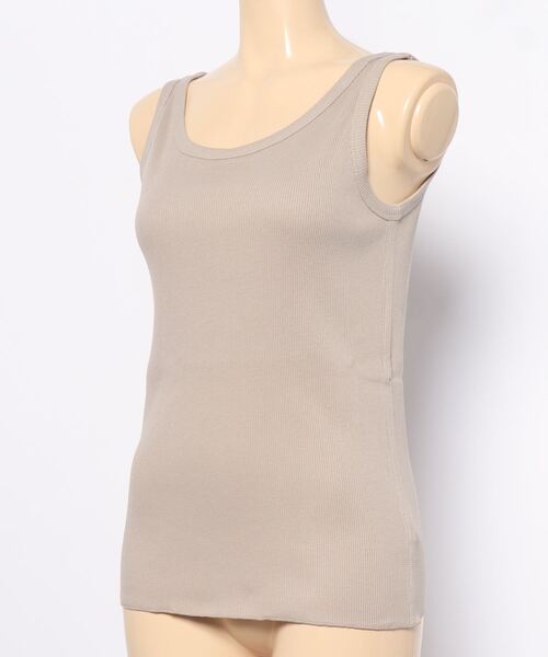 ONIGIRI（オニギリ）の「【一部店舗限定】　リブタンクトップ（タンクトップ・レディース・ホワイト/ベージュ/チャコール・MEDIUM/LARGE）」の15枚目の写真